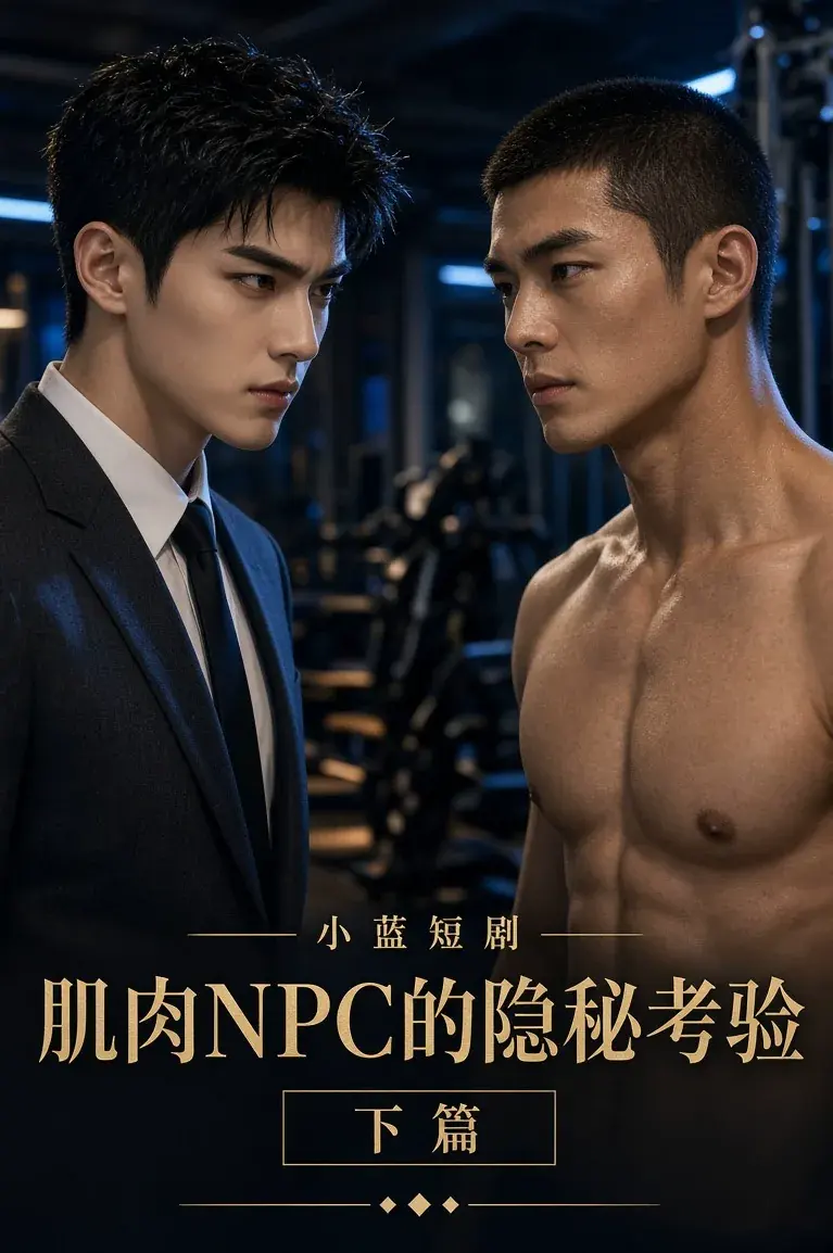 《肌肉npc的隐秘考验》封面